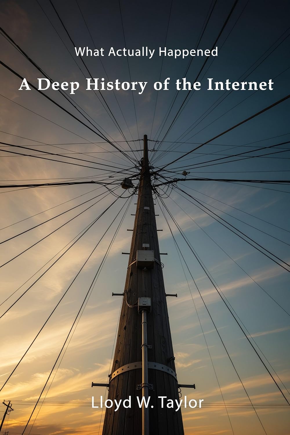 Cover of A Deep History of the Internet by Lloyd W. Taylor